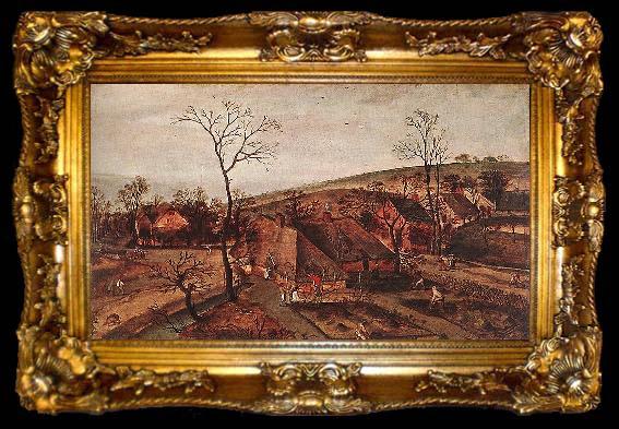 framed  Jacob Grimmer Spring, ta009-2